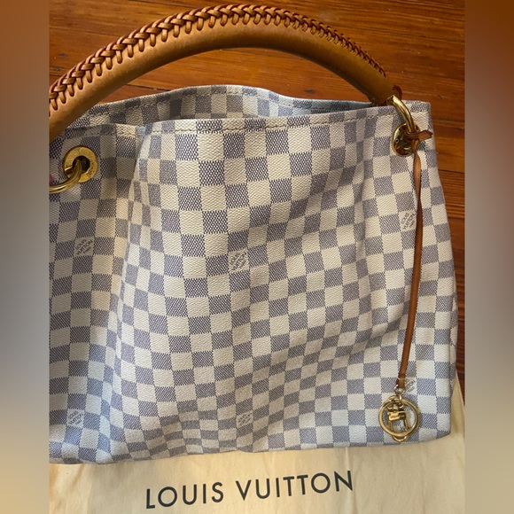 Authentic Louis Vuitton Artsy MM Damier Azur color - Picture 4 of 6